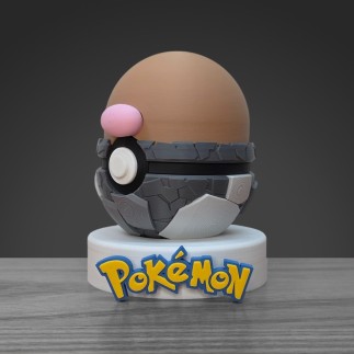 Pokéball Taupiqueur - Diglett : La Force de la Terre