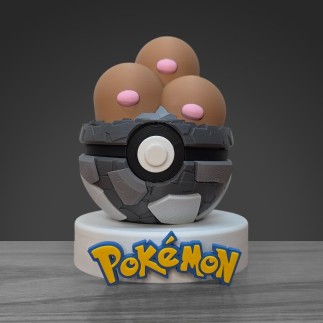 Pokéball Triopikeur - Dugtrio