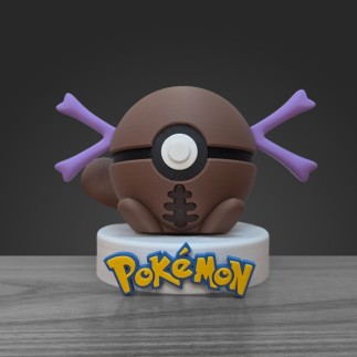 Pokéball Axoloto de Paldea - Paldean Wooper : Fabrication Française 3D