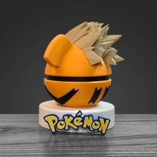 Pokéball Caninos - Growlithe : Fabrication Française 3D