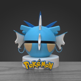 Pokéball Léviator - Gyarados : Réplique Artisanale 3D | France