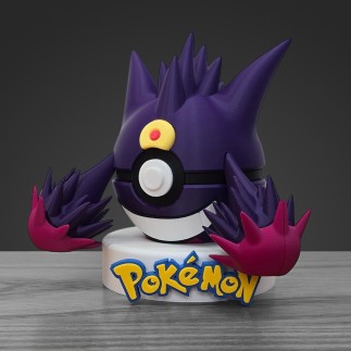 Pokéball Méga-Ectoplasma - Mega Gengar : Fabrication Française 3D