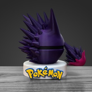 Pokéball Méga-Ectoplasma - Mega Gengar : Fabrication Française 3D