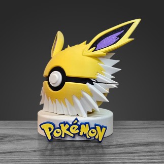 Pokéball Voltali - Jolteon : Réplique Artisanale 3D | France