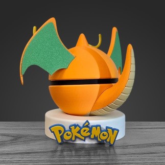 Pokéball Dracolosse - Dragonite : Objet de Collection Geek