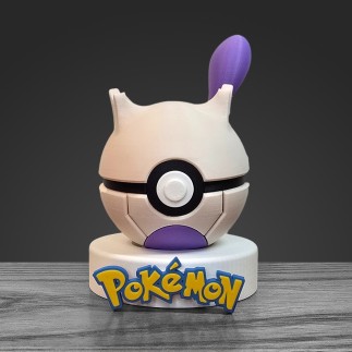Pokéball Mewtwo - Mewtwo : Réplique Artisanale 3D | France