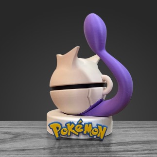 Pokéball Mewtwo - Mewtwo : Réplique Artisanale 3D | France