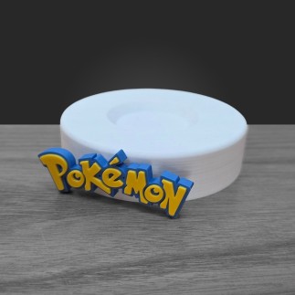 Support Pokéball avec Logo : Fabrication Française 3D