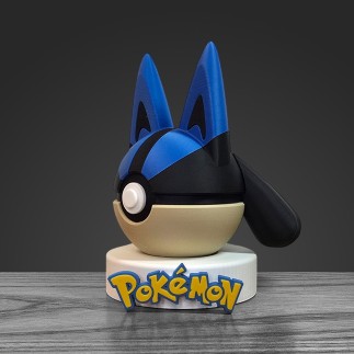 Pokéball Lucario : Objet de Collection Geek