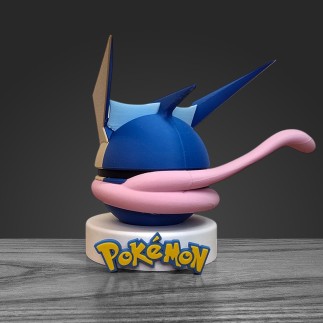 Pokéball Amphinobi - Greninja : Réplique Artisanale 3D | France