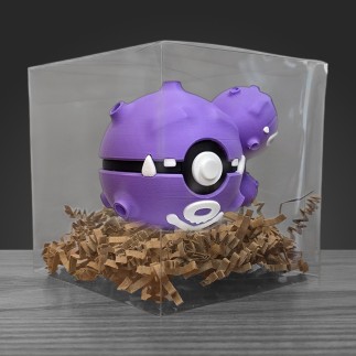 Pokéball Smogogo - Weezing : Réplique Artisanale 3D | France