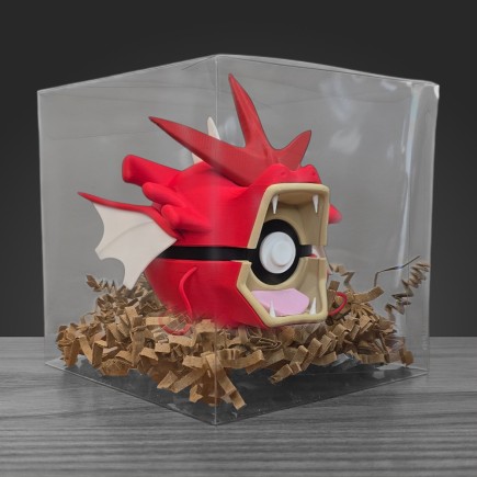 Pokéball Léviator Shiny - Red Gyarados : Maîtrisez la Fureur Rouge des Eaux !