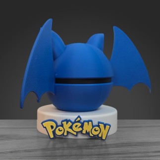 Pokéball Nosferapti - Zubat : 3D France Artisanat