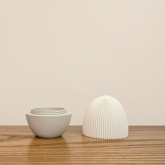 Oeuf style Japandi Petit modèle