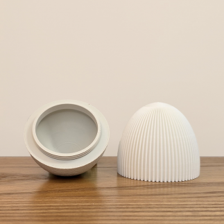 Oeuf style Japandi Bicolore Grand modèle