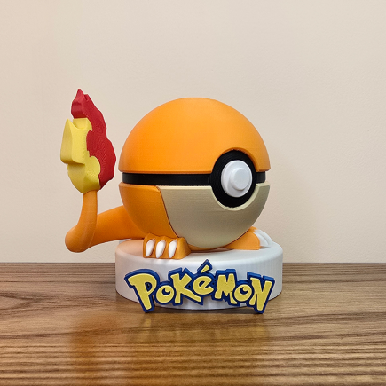 Salamèche - Charmander PokéBall Spéciale : Ajoutez du Feu à Votre Collection