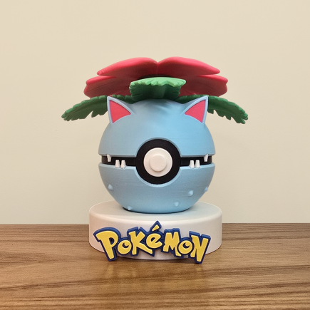 PokéBall Florizarre - Venusaur : L'Élégance Florale de la Collection Pokémon