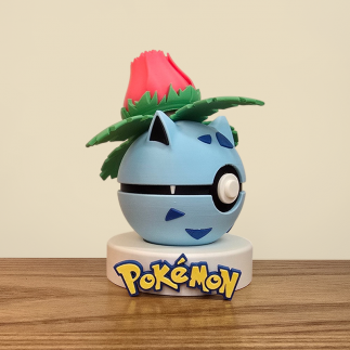 PokéBall Fan Art Florizarre - Hommage au Pokémon Plante Ultime !