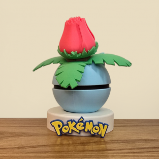 PokéBall Fan Art Florizarre - Hommage au Pokémon Plante Ultime !