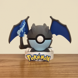 Pokéball Fan Art Mega-Dracaufeu-X / Mega-Charizard-X
