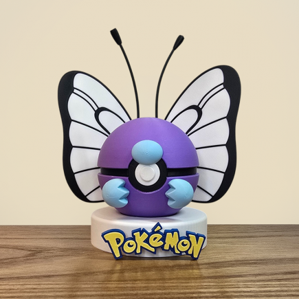 Papilusion en PokéBall : Ajoutez de la Grâce à Votre Collection