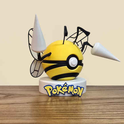 Pokéball Fan Art Dardagnan - Beedrill